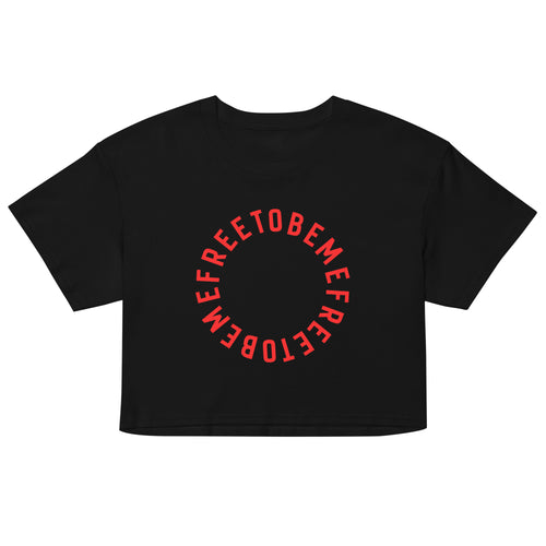 Jordyn free apparel women’s black crop top